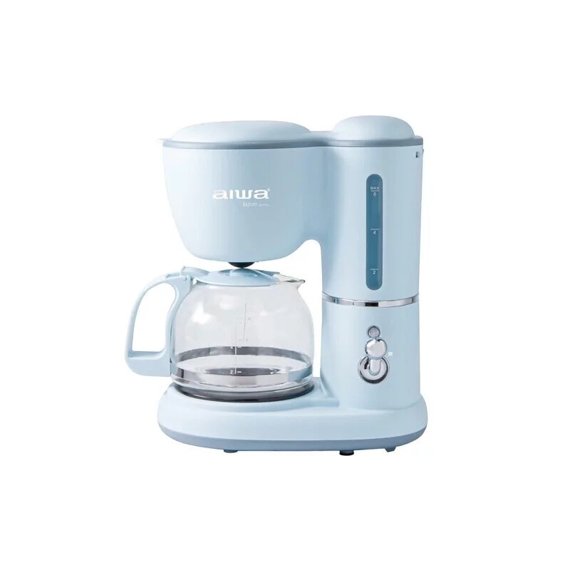 【AIWA 愛華】600ml 美式咖啡機 AI-KFJ06 (藍色)