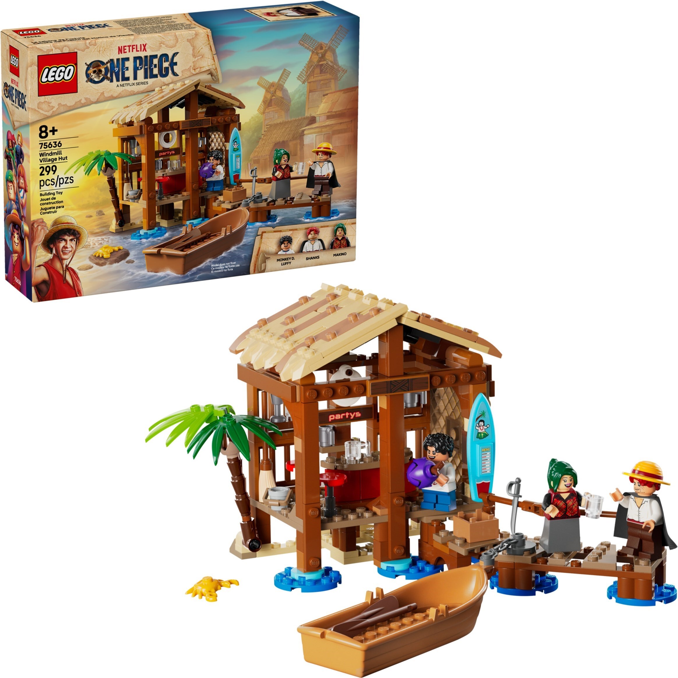 LEGO 75636 樂高積木 75636 LEGO® ONE PIECE 系列  - 風車村小屋