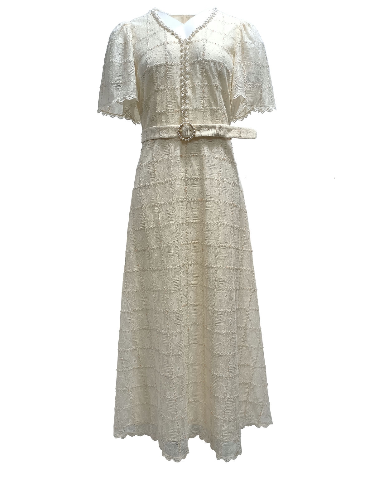 BC1EE165E1 洋裝 (附本布腰帶)