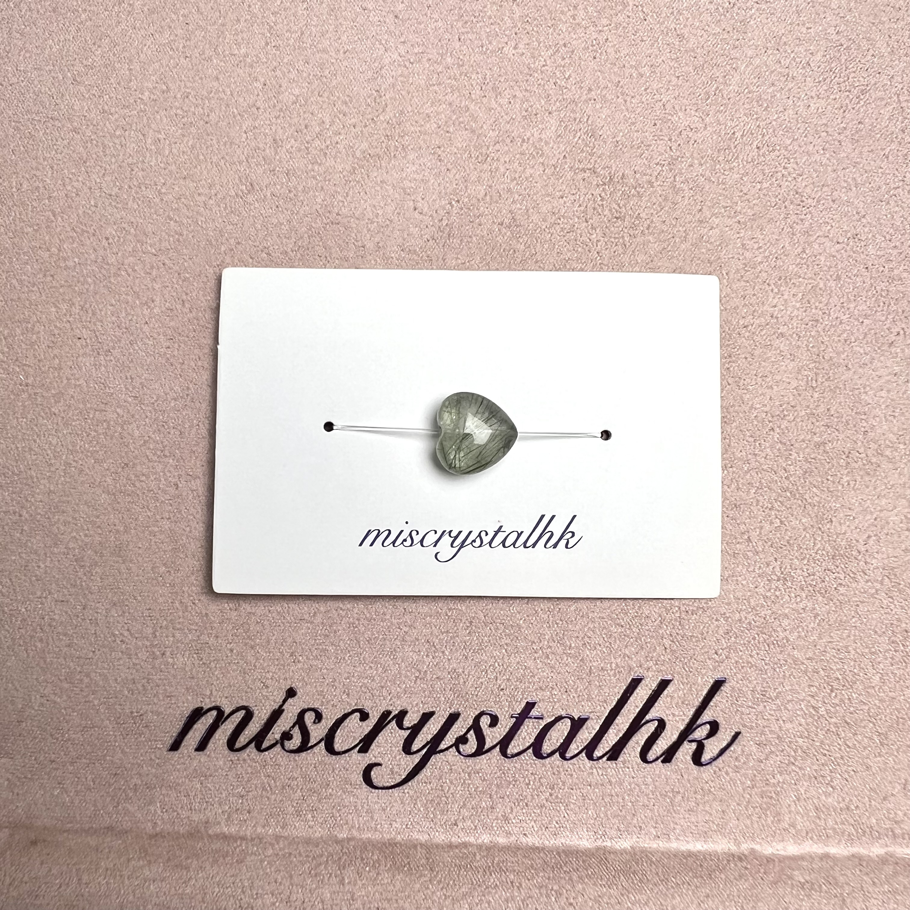 綠髮晶配飾 #A599