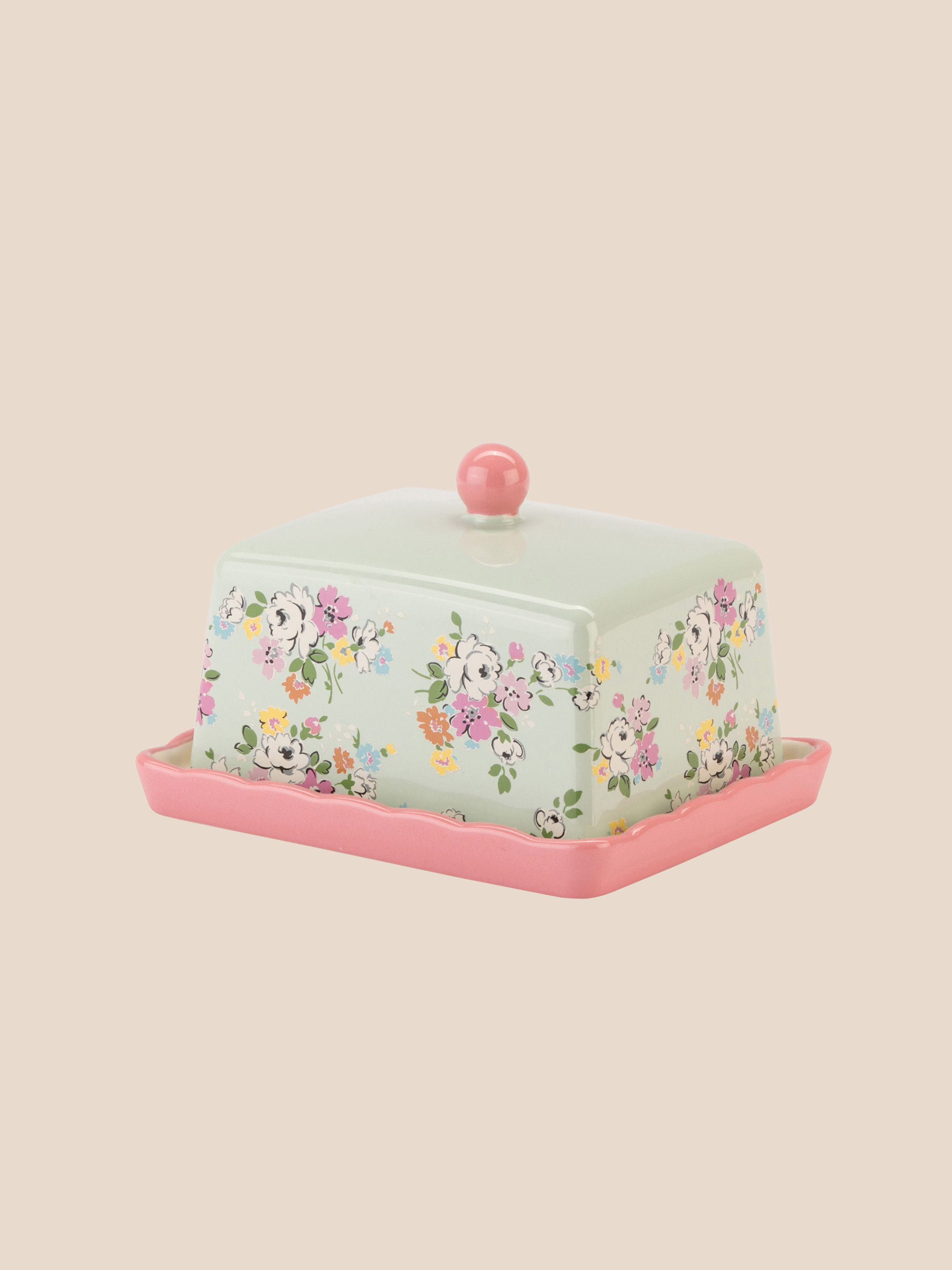 Mews Ditsy 附蓋奶油盤