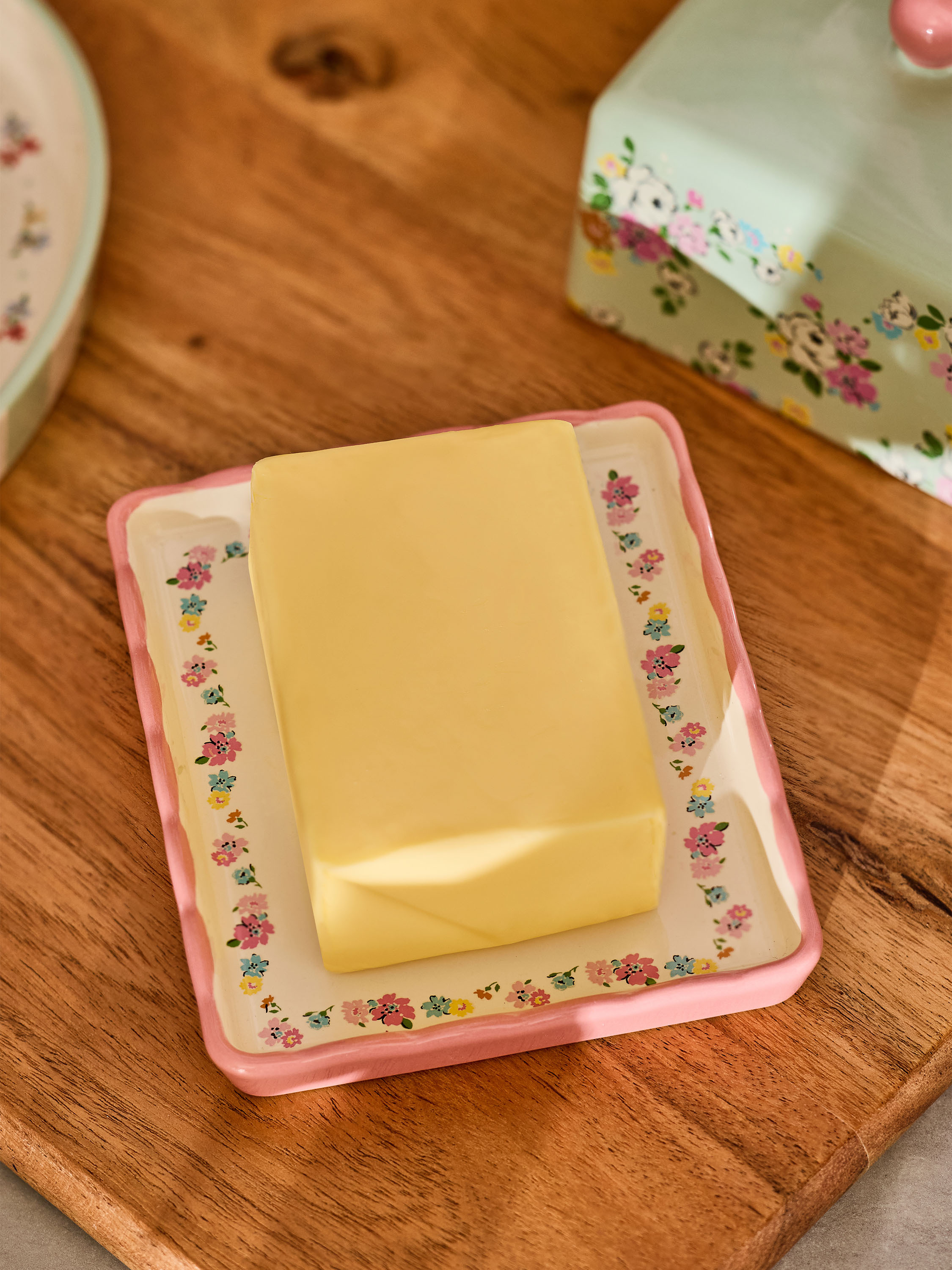 Mews Ditsy 附蓋奶油盤