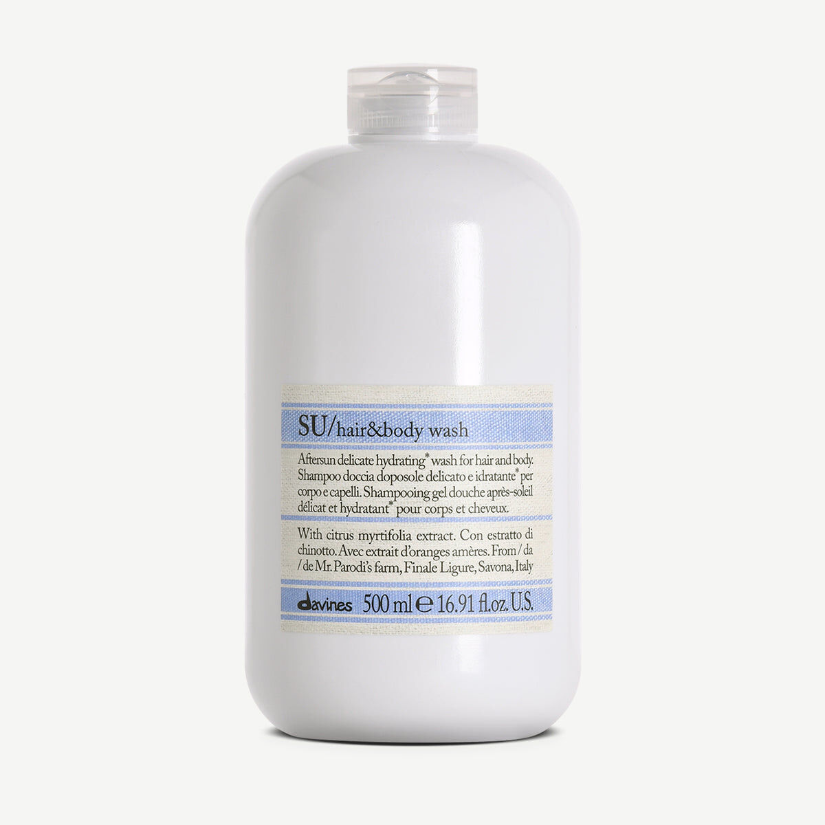 Davines - SU Hair And Body Wash 艷陽系列清爽全能清潔露 500ml