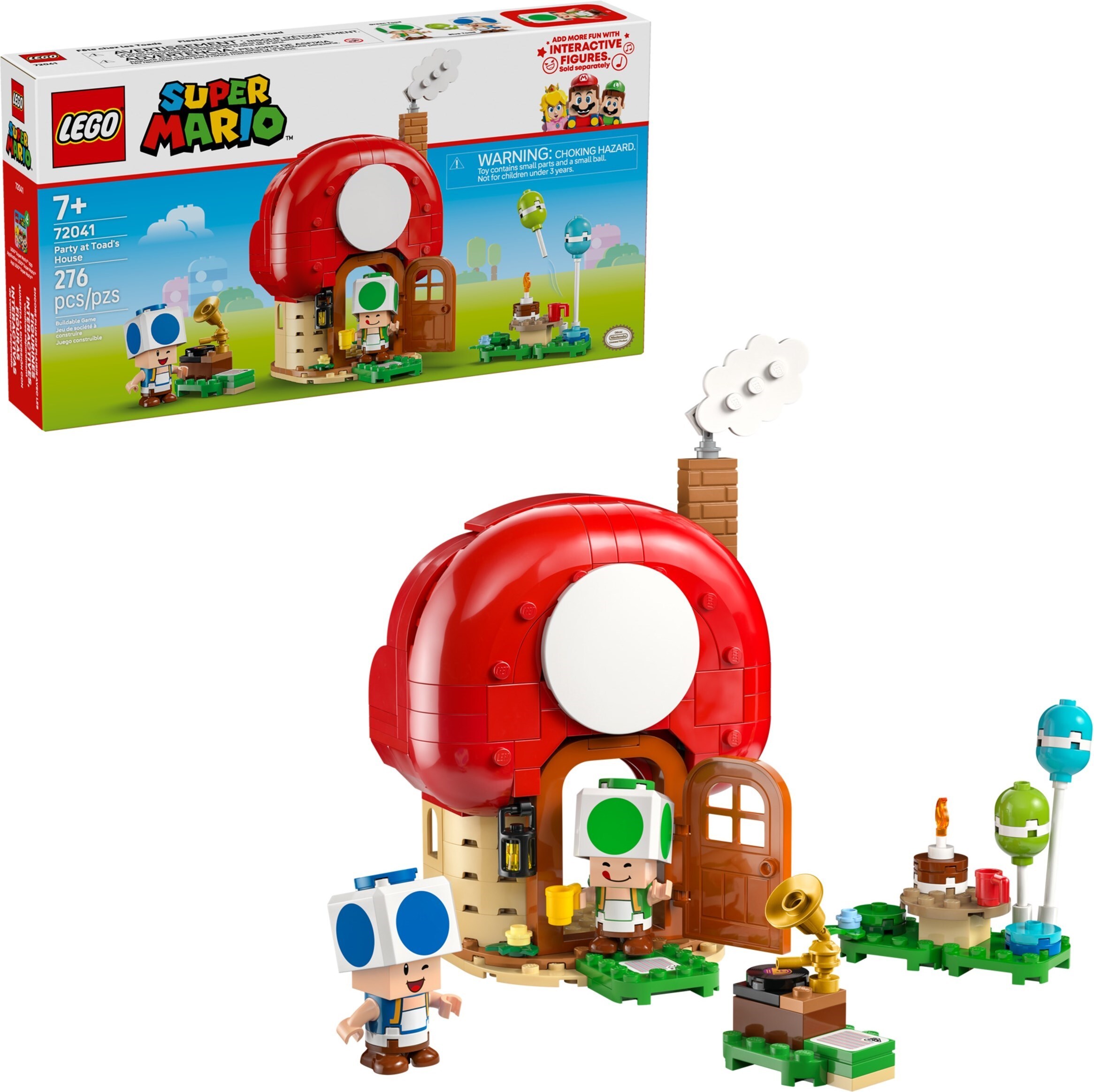 LEGO 72041 樂高積木 72041 Super Mario 超級瑪利歐系列 - 奇諾比奧之家的家庭派對