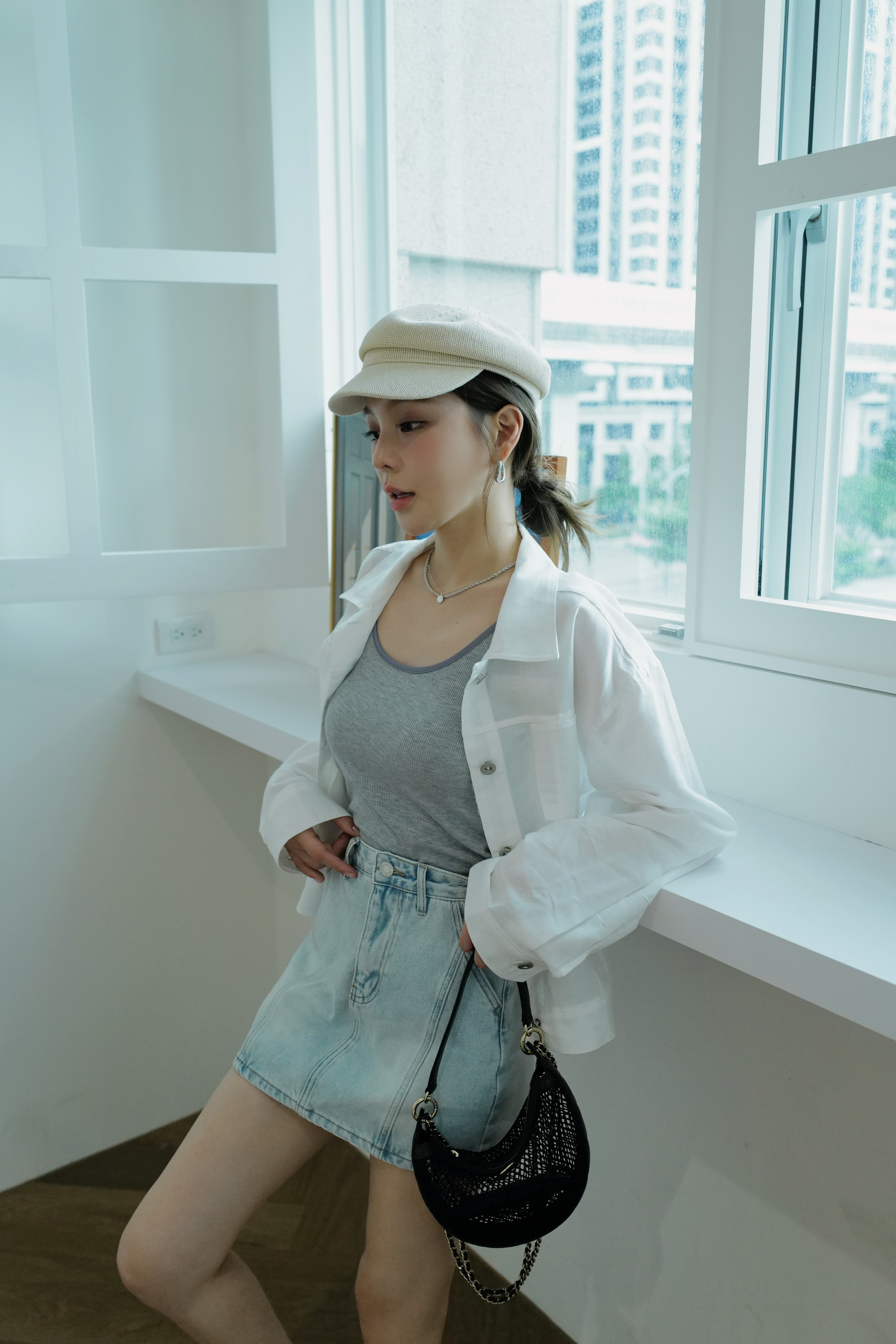 (現貨) 木耳邊滾邊背心 GH28