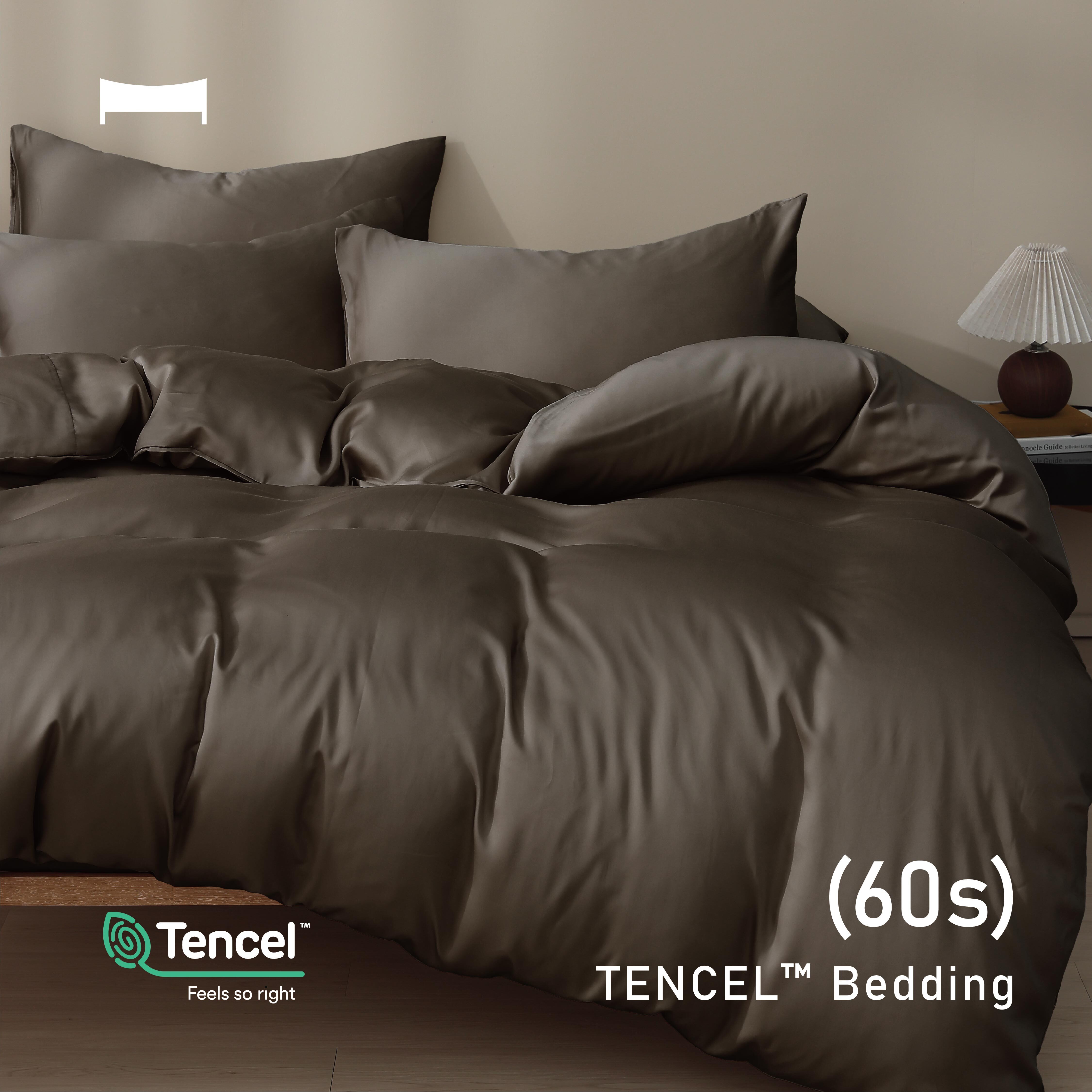 TENCEL BEDDING｜60支天絲四件組《摩卡棕》