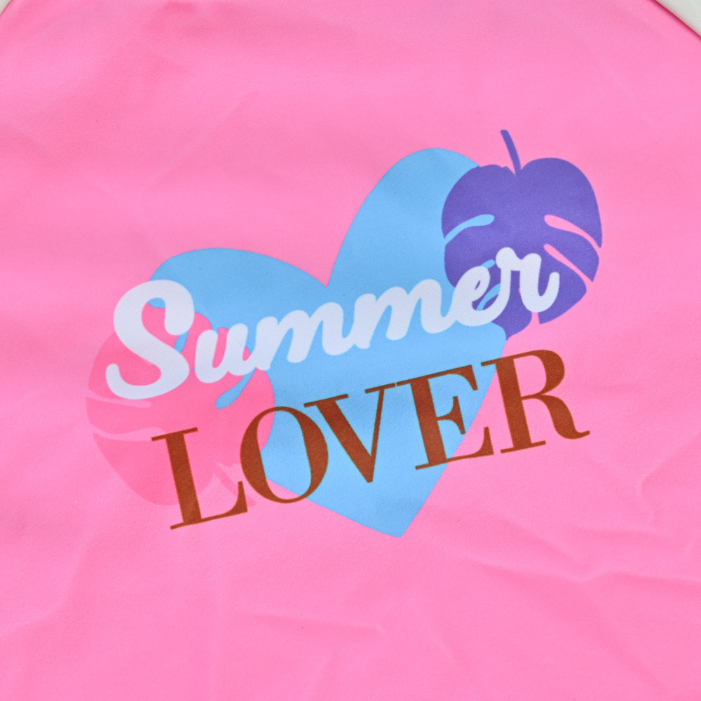 YG563-女童短袖三件式裙裝-色塊