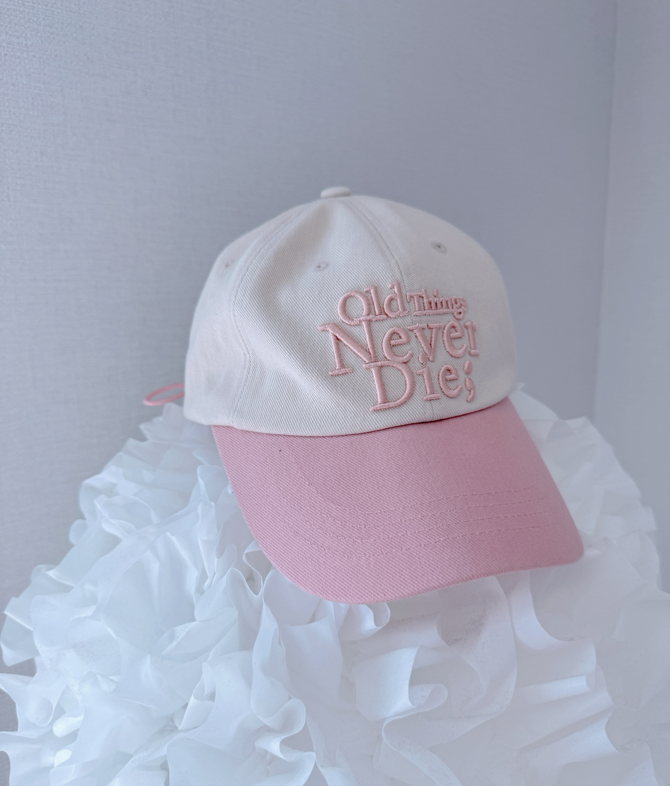 ONGO FLOWER KNOT CAP PINK KR JUL ＊現貨供應中～＊