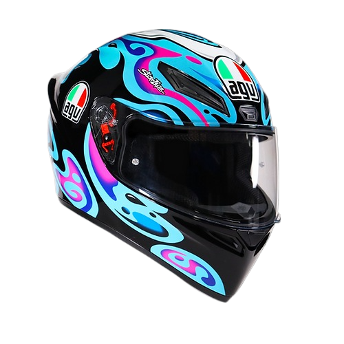 AGV K1 S Vietti 2022 彩繪 亮面  鴨尾 選手彩繪