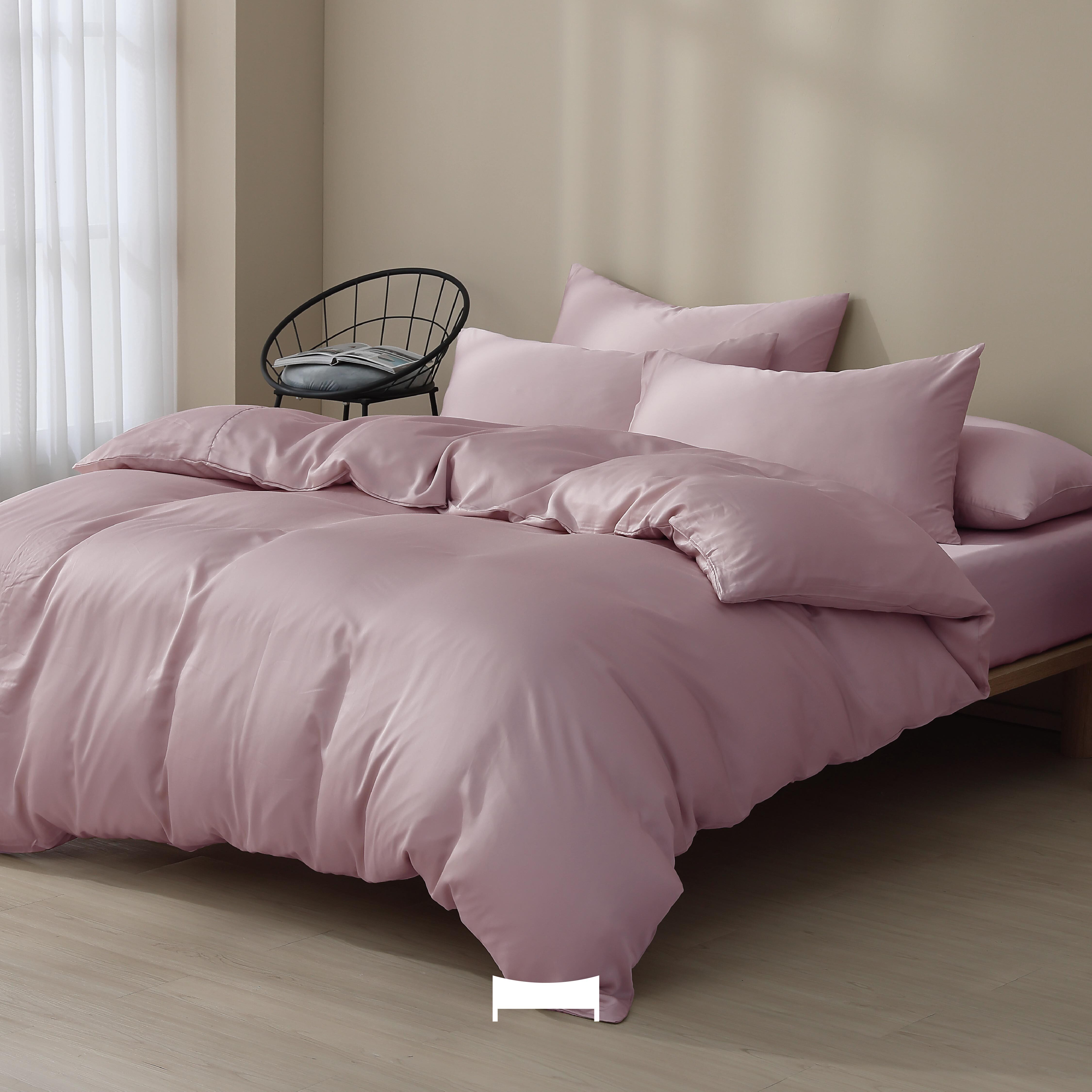 TENCEL BEDDING｜60支天絲四件組《櫻粉 DUSKY BLUE》