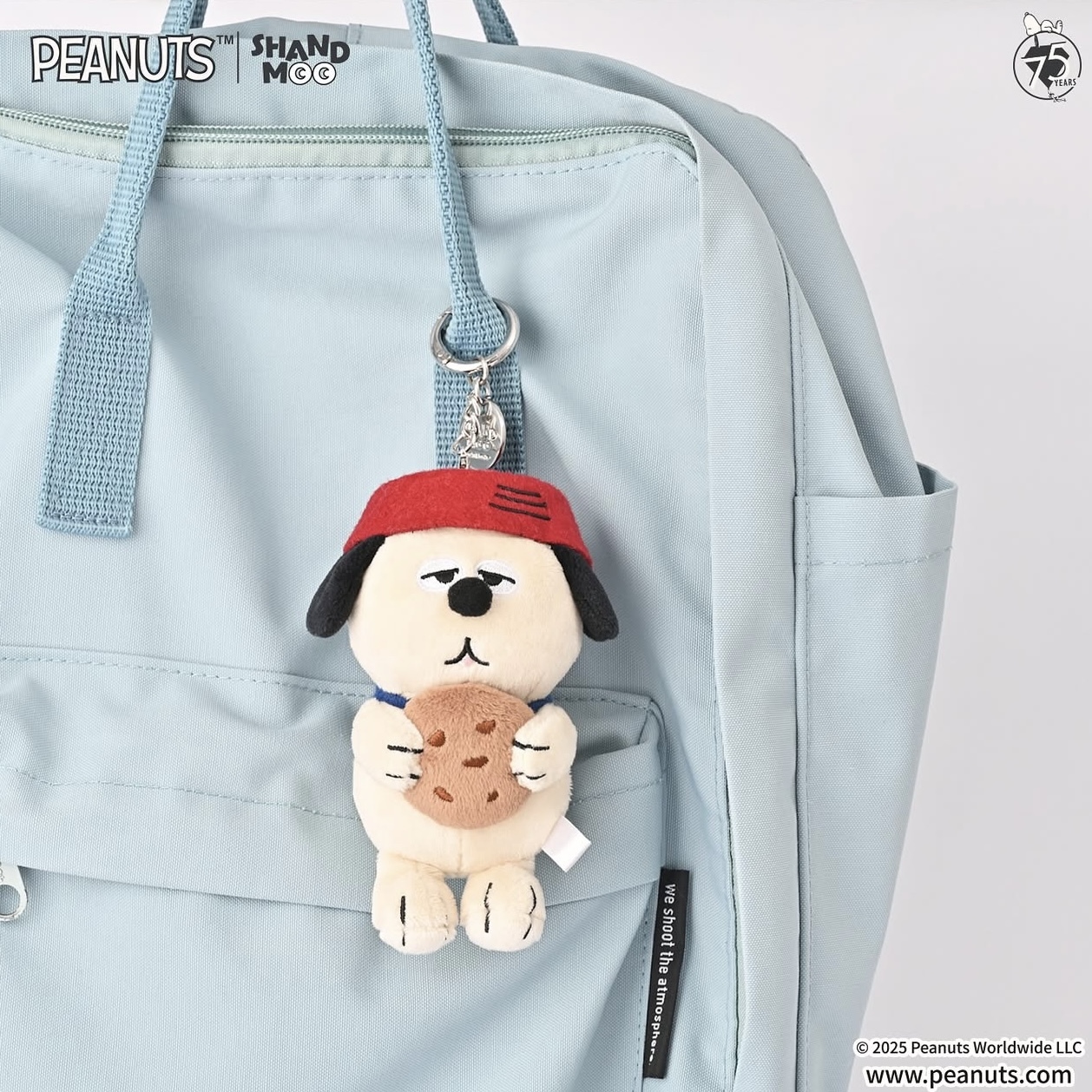 Peanuts 在路上系列 Andy Olaf 奧拉夫 吊飾鑰匙圈 官方實戴照