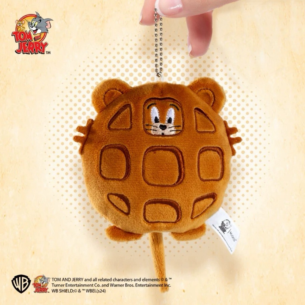 TOM & JERRY 變形毛絨吊飾 湯姆貓與傑利鼠