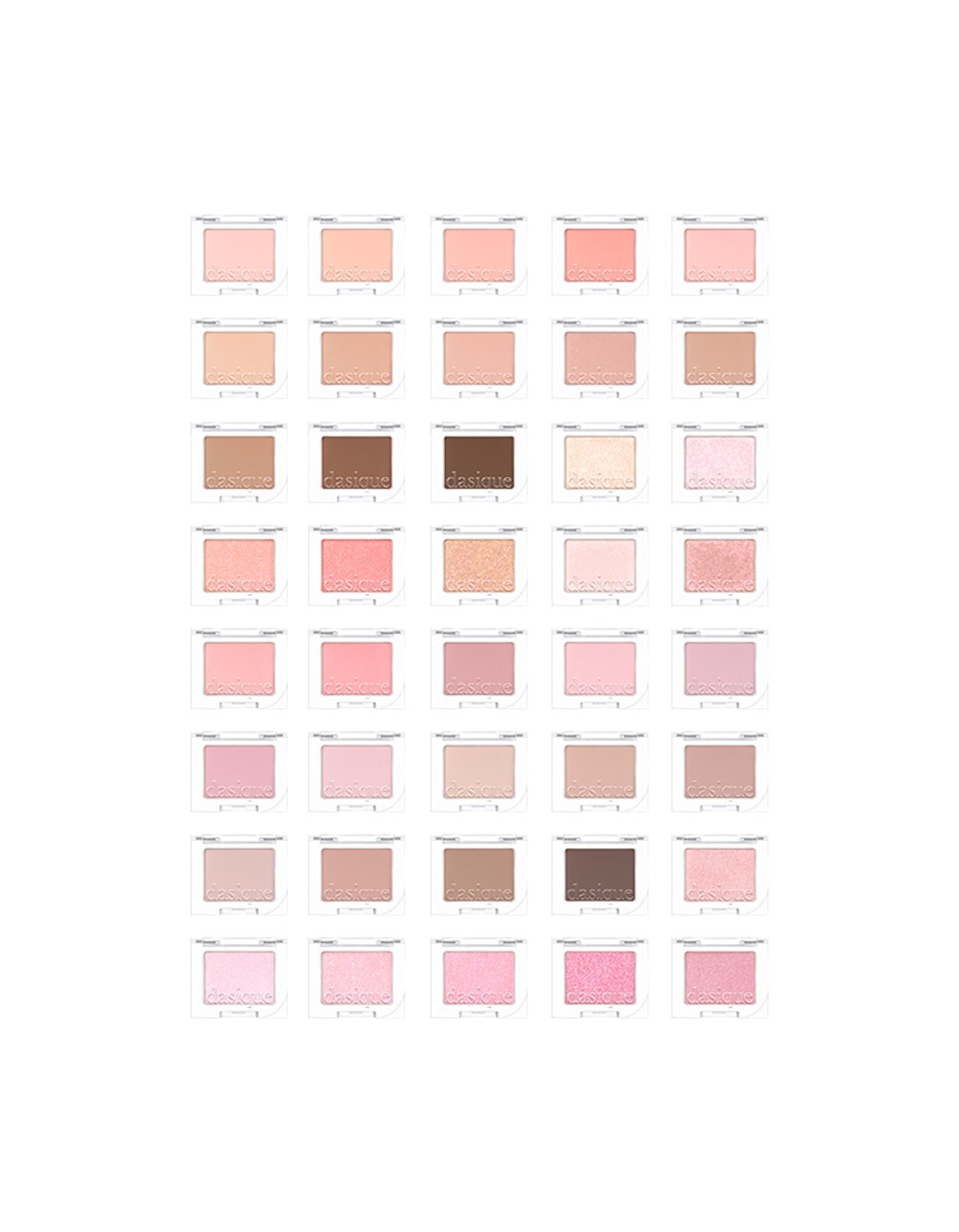 DASIQUE Mood Single Shadow (40 Colors)