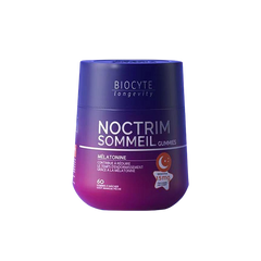 法國【褪黑素軟糖gaba】60粒/盒 BIOCYTE碧維斯 安瓶睡眠片【正品】去助眠安眠改善閃睡1.5mg  BIOCYTE COLLAGEN 貝茜貝茜