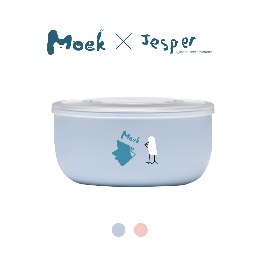 抗菌可微波不鏽鋼甜甜圈點心碗∣Moek X Jesper