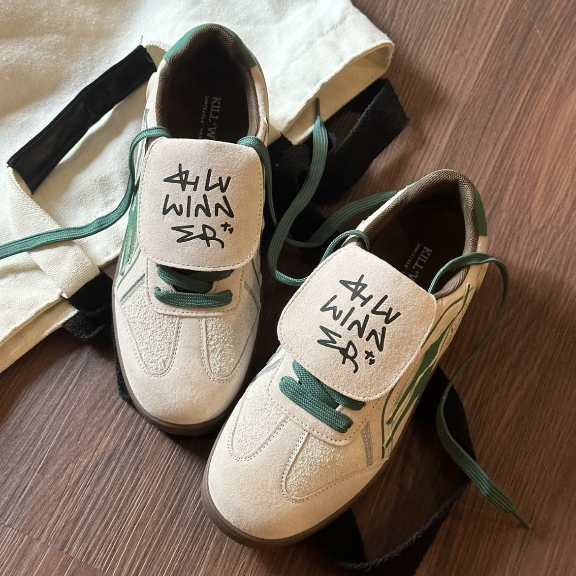 Killwinner "90s Retro Green" 90S復古綠 德訓鞋 KW-2024001-RG