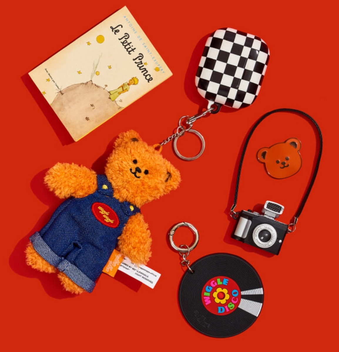 韓國文創動物吊飾