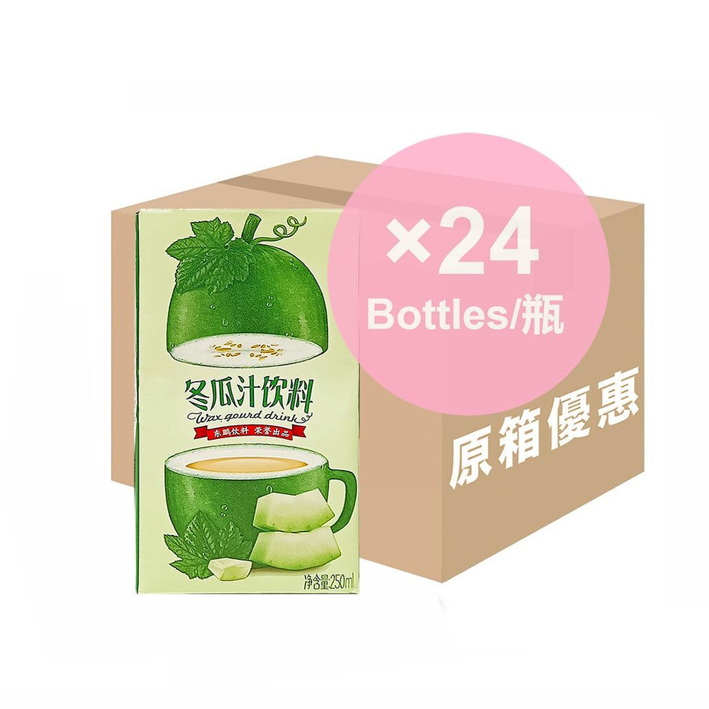 東鵬 - [原箱優惠] 東鵬特飲 冬瓜汁飲料 250ml × 24支/紙盒裝 (平行進口)