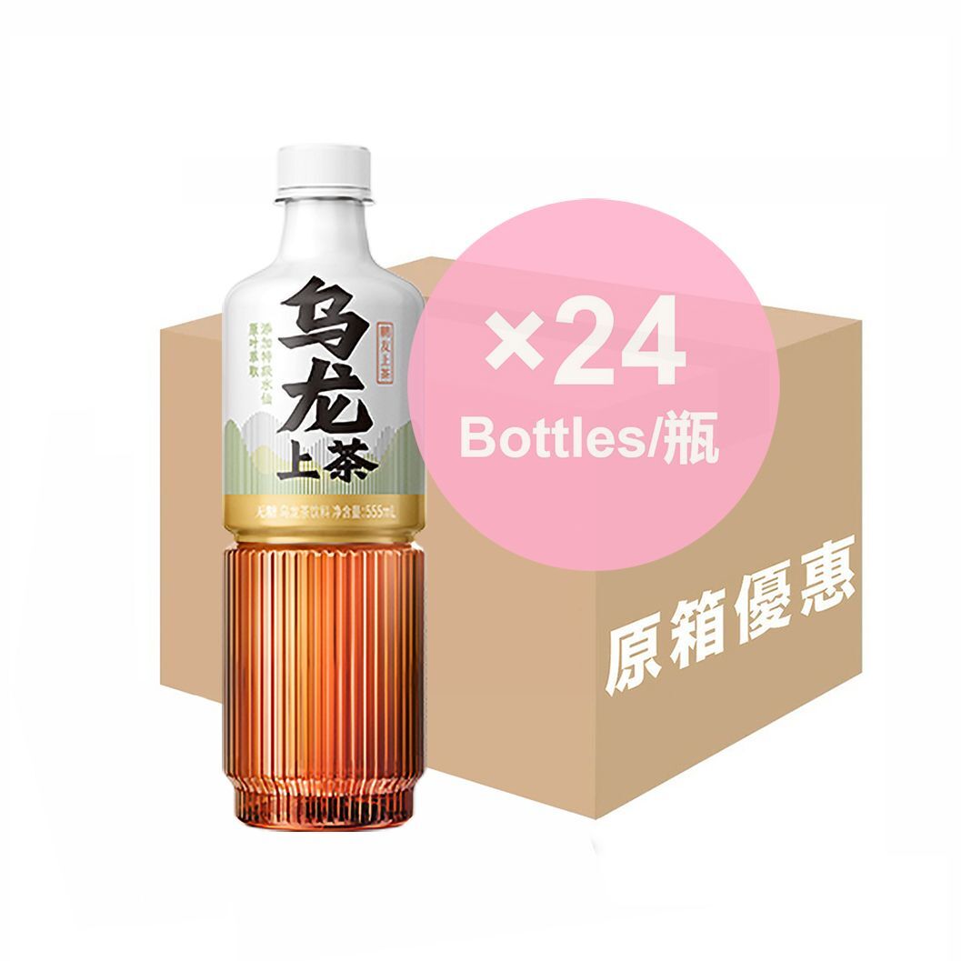 東鵬 - [原箱優惠] 東鵬特飲 無糖 烏龍茶飲料 555ml × 24支裝 (平行進口)