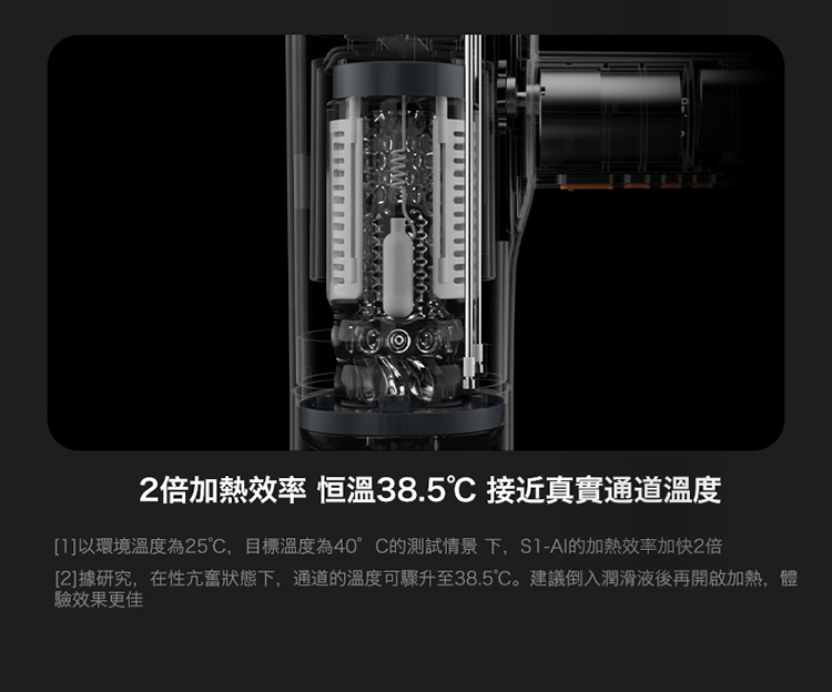 ak SUPER S1 Pro AI版 2代升級創新電動伸縮飛機杯