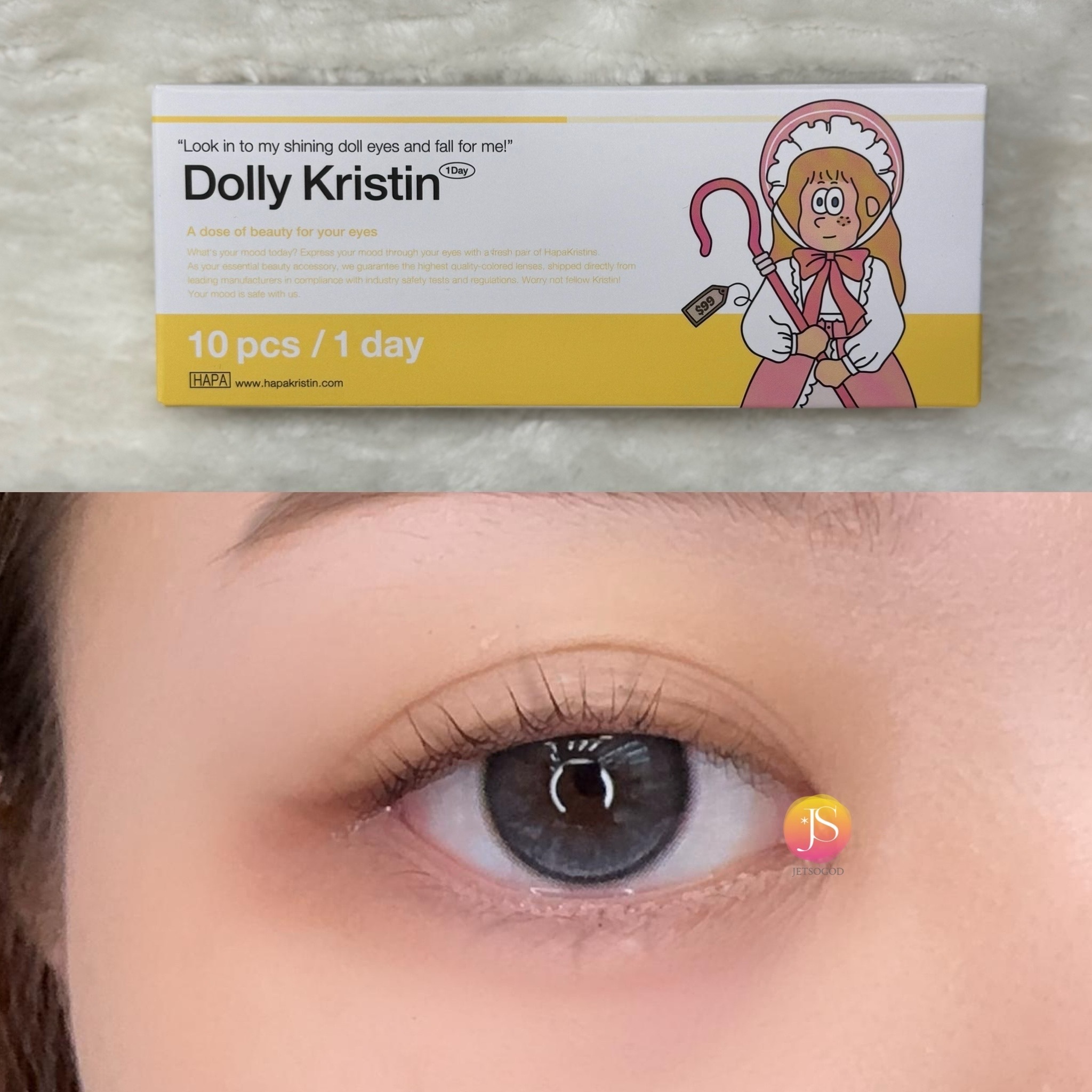 Dolly Kristin 1Day (Gray)(10片)