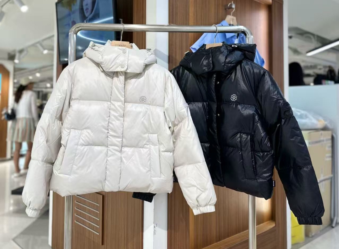 【現貨】Wacky willy 女款 亮面 短版 連帽 羽絨外套 帽子可拆 MG2404DP64