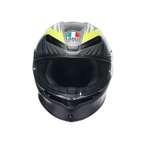 AGV K6S Excite 消光迷彩 螢光黃 消光 碳纖維 彩繪 全罩