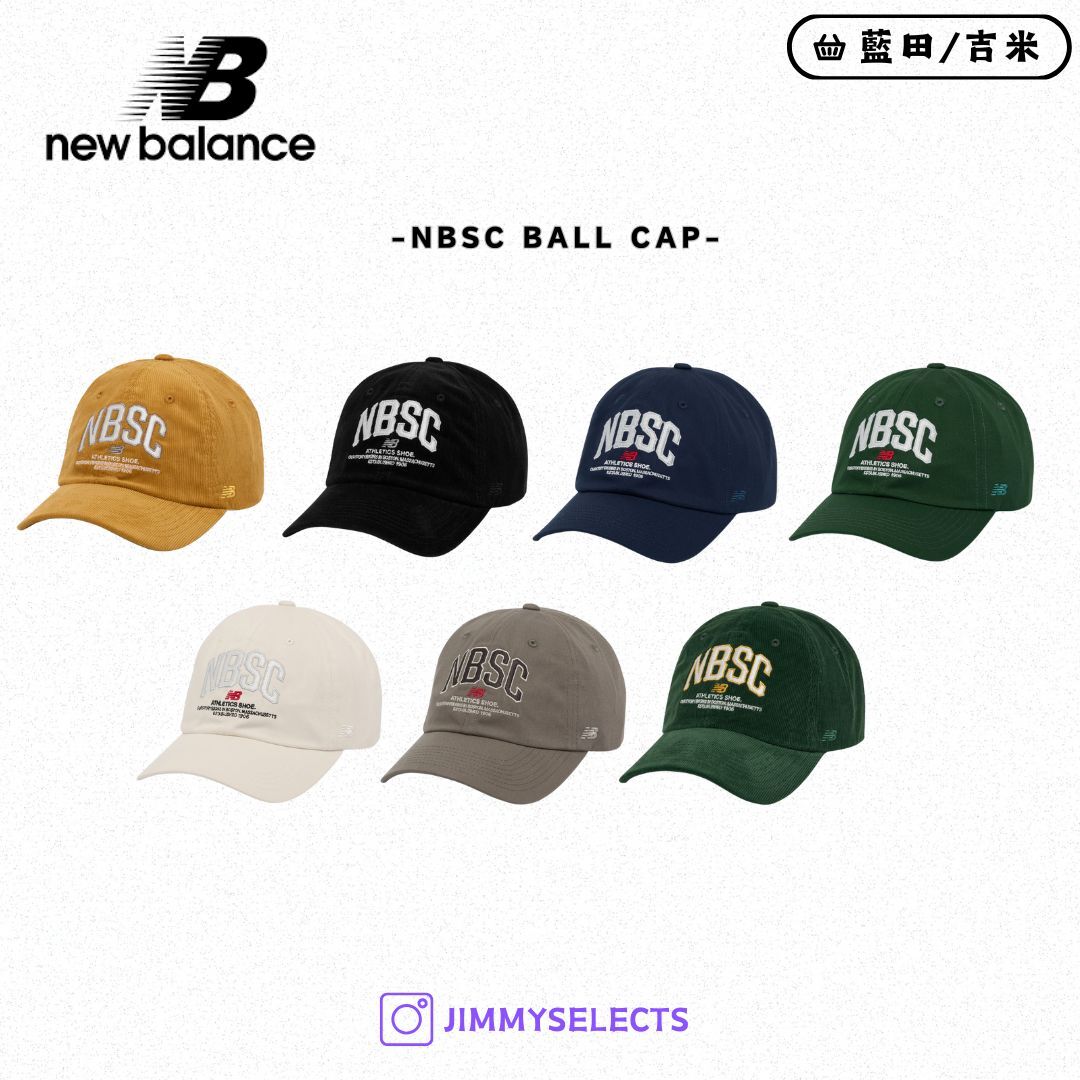 【代購】New Balance NBSC Ball Cap 復古 棒球帽 帽子 NBGDFF1105