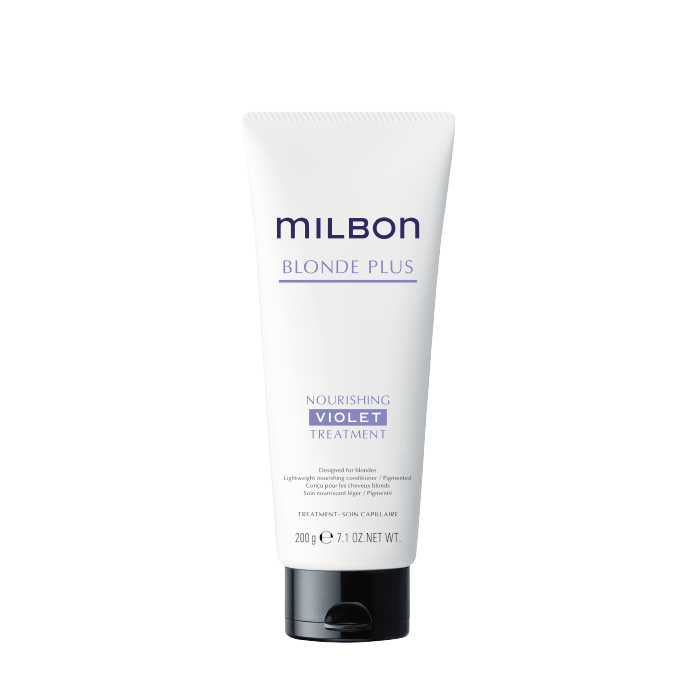 Milbon - Blonde Plus Nourishing Violet Treatment 漂後去黃滋養護髮素 200g