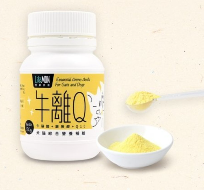 牛離Q犬貓綜合營養補給 (50g)