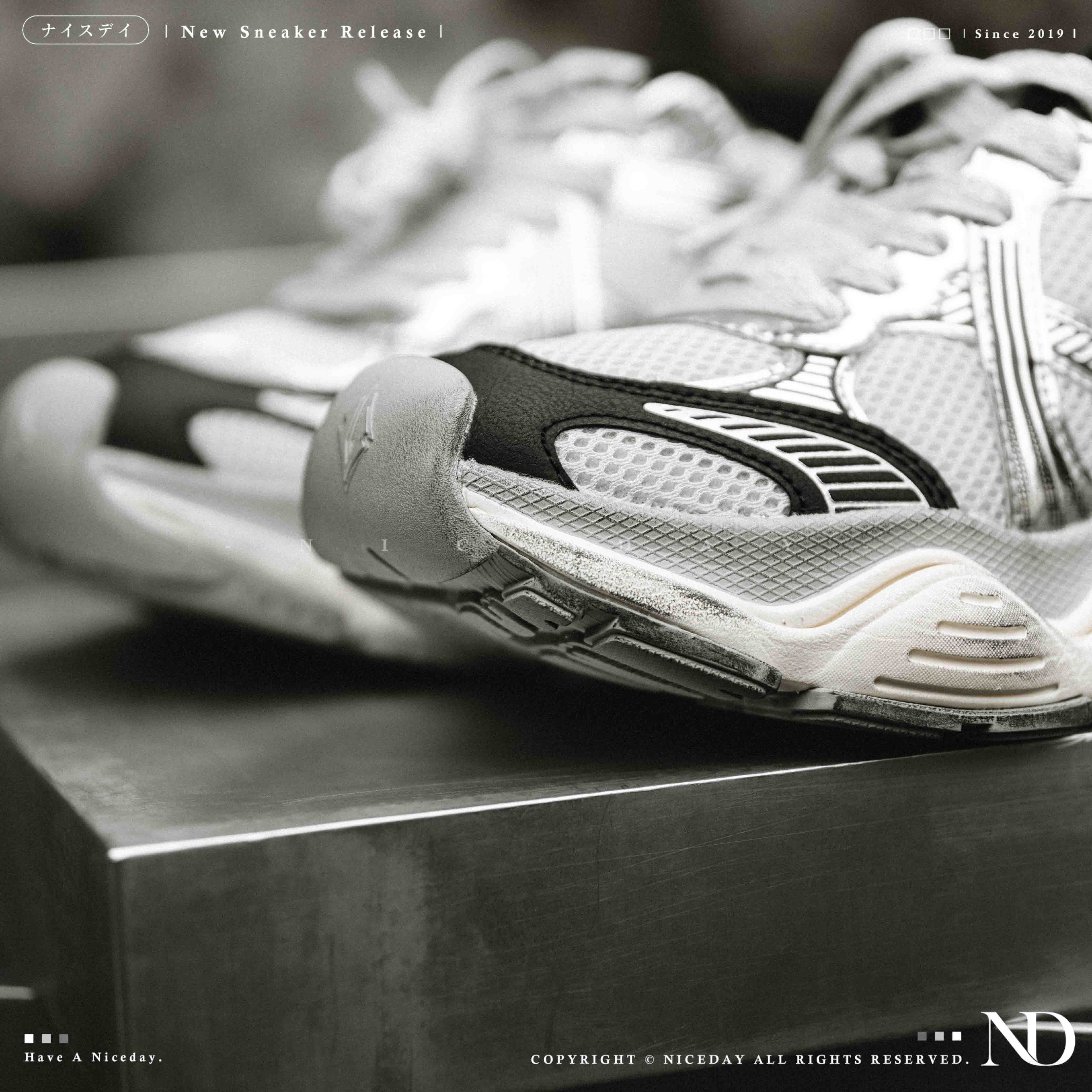 NICEDAY 代購 HajimeSorayama x xVESSEL Silver Black 銀黑色 空山基 黑銀 老爹鞋 厚底 聯名款 F25X68S