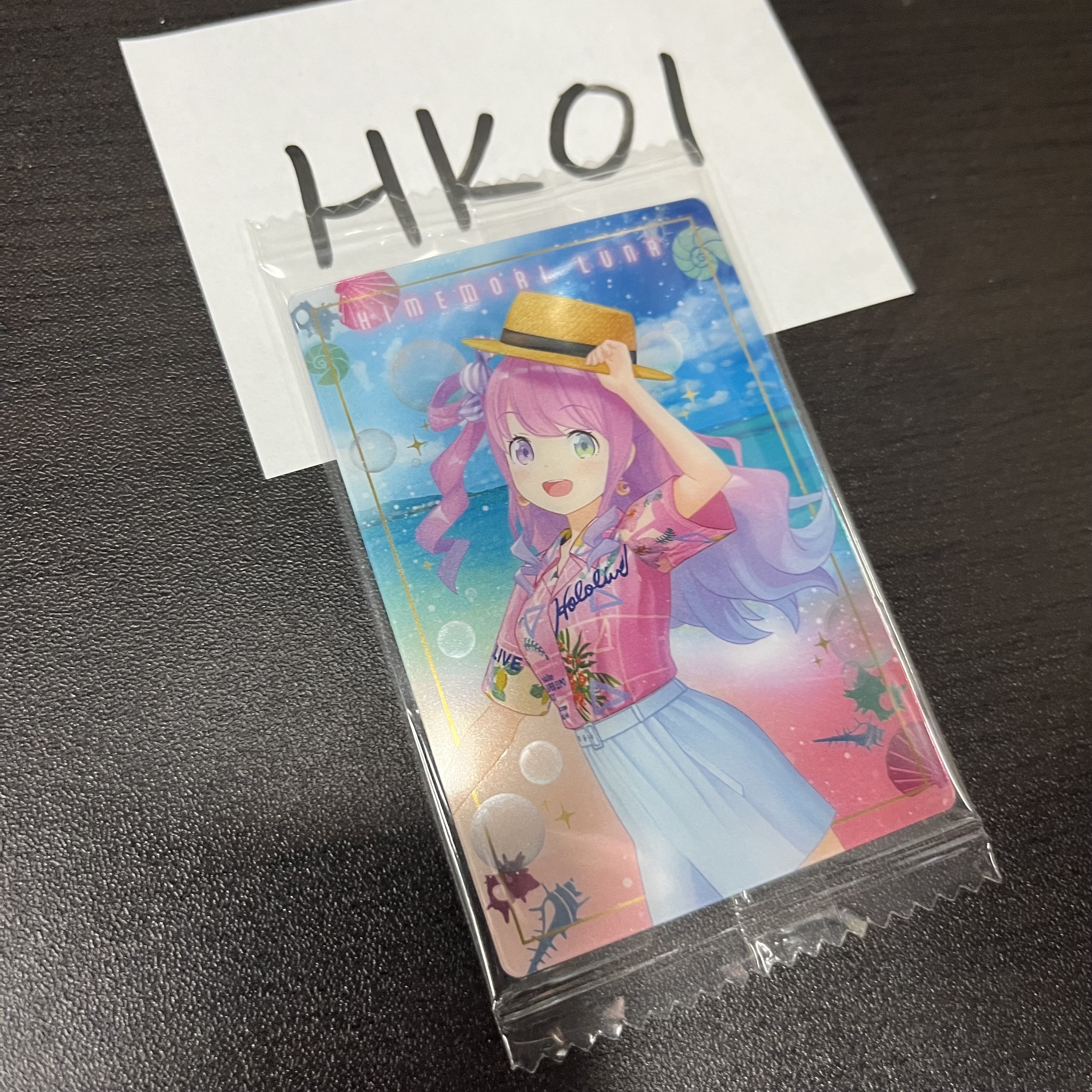 Hololive luna 小卡 #HK01