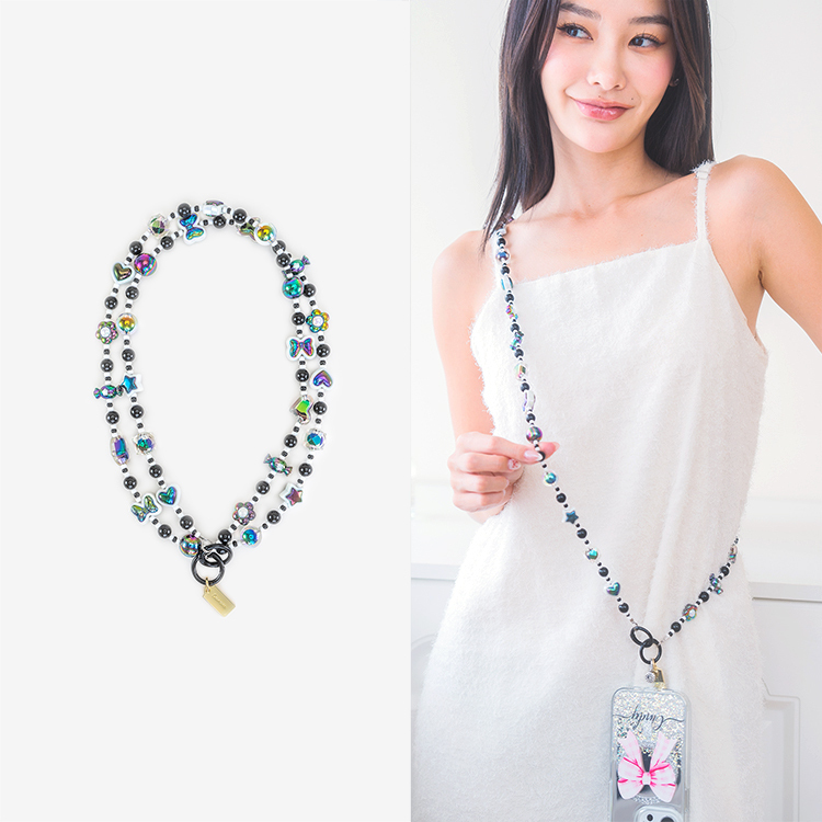 甜心黑宇宙 手機掛繩  串珠掛繩 長掛繩 背帶