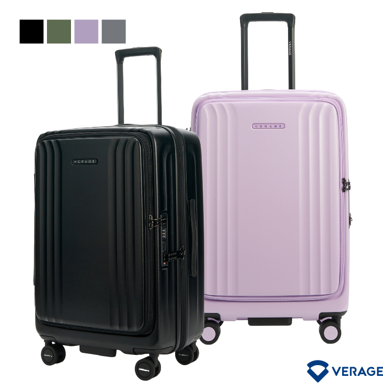 【Verage】維麗杰 24吋第二代菁英奢華系列前中開旅行箱/行李箱(4色可選)