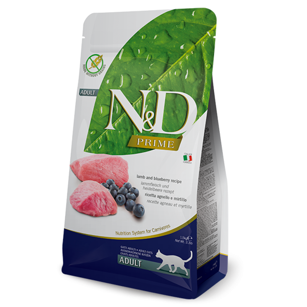 N&D天然頂級無穀系列貓糧-羊肉藍莓 (5kg)