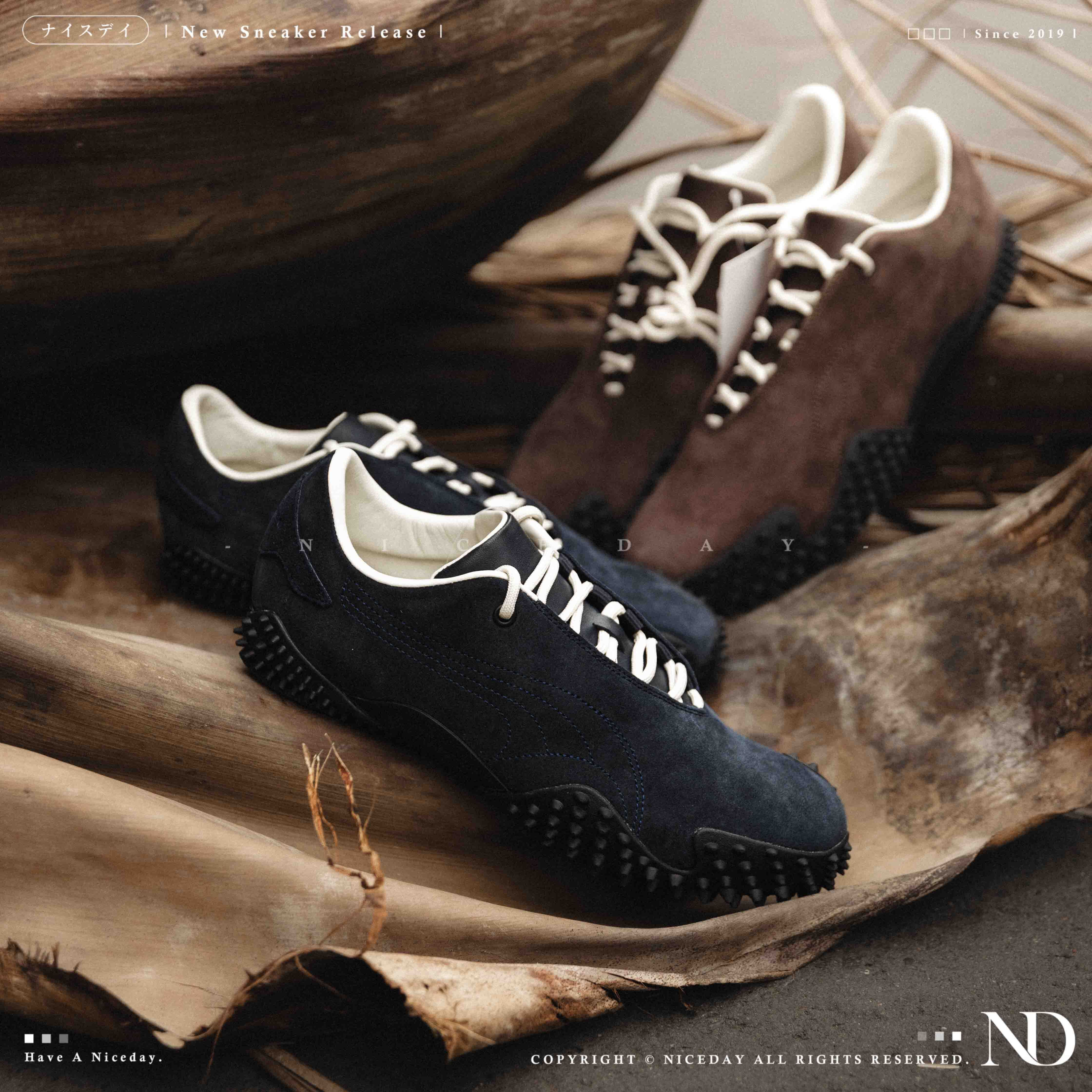 NICEDAY 代購 JJJJound x Puma Mostro 聯名 JJJ 摩卡 咖啡 深藍 海軍藍 麂皮 賽車鞋 403823-02