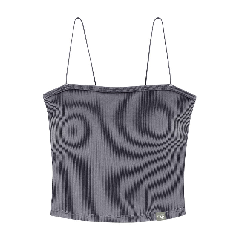 韓國內衣Comfortlab｜Soft Croded Tube Top 螺紋針織連罩細肩Tube top *第2件9折*（7/28截單）