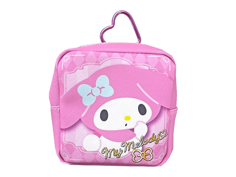 日本 Sanrio 方形應援袋連心形扣