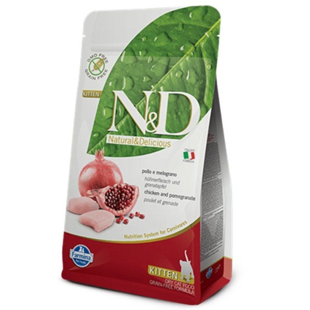 N&D天然頂級無穀系列幼貓糧-雞肉石榴 (1.5kg)