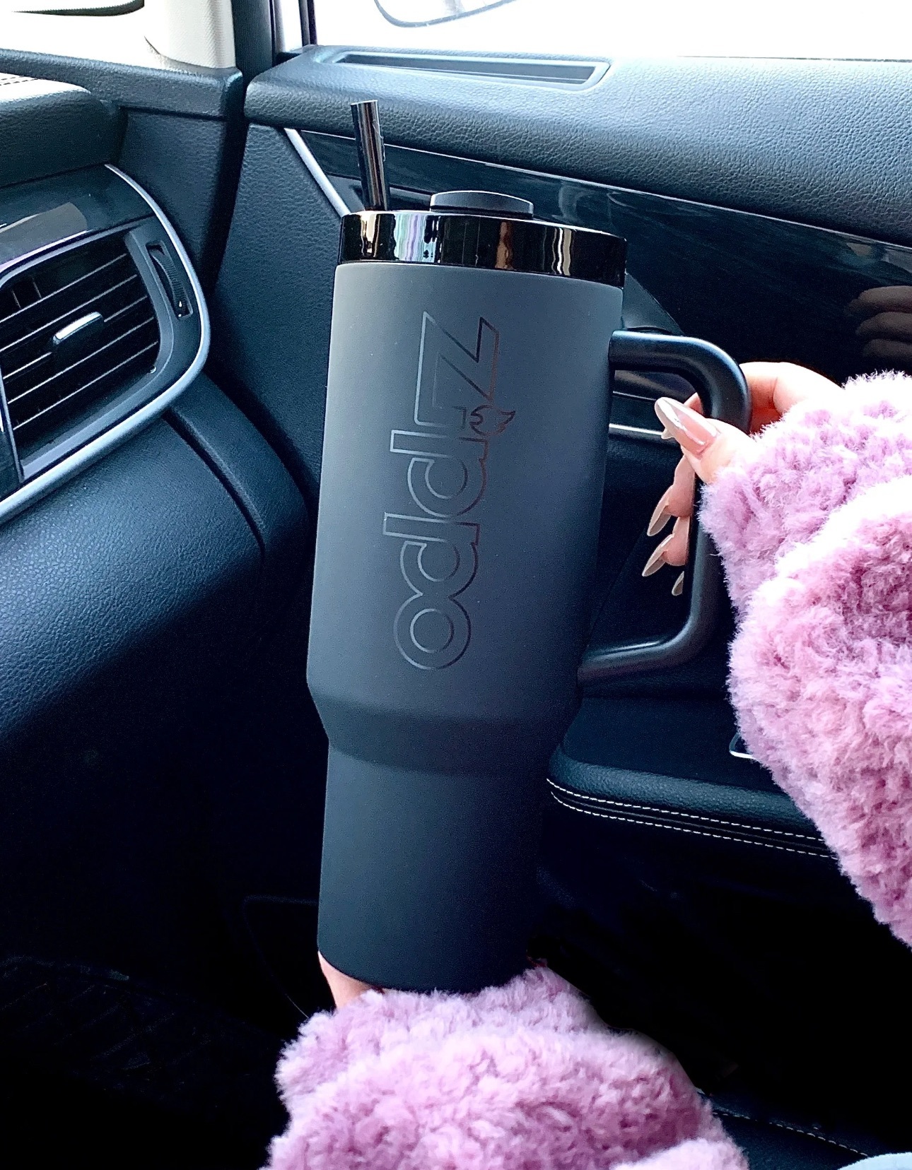 預購ZIPPO 黑武士雙飲不鏽鋼冰壩杯