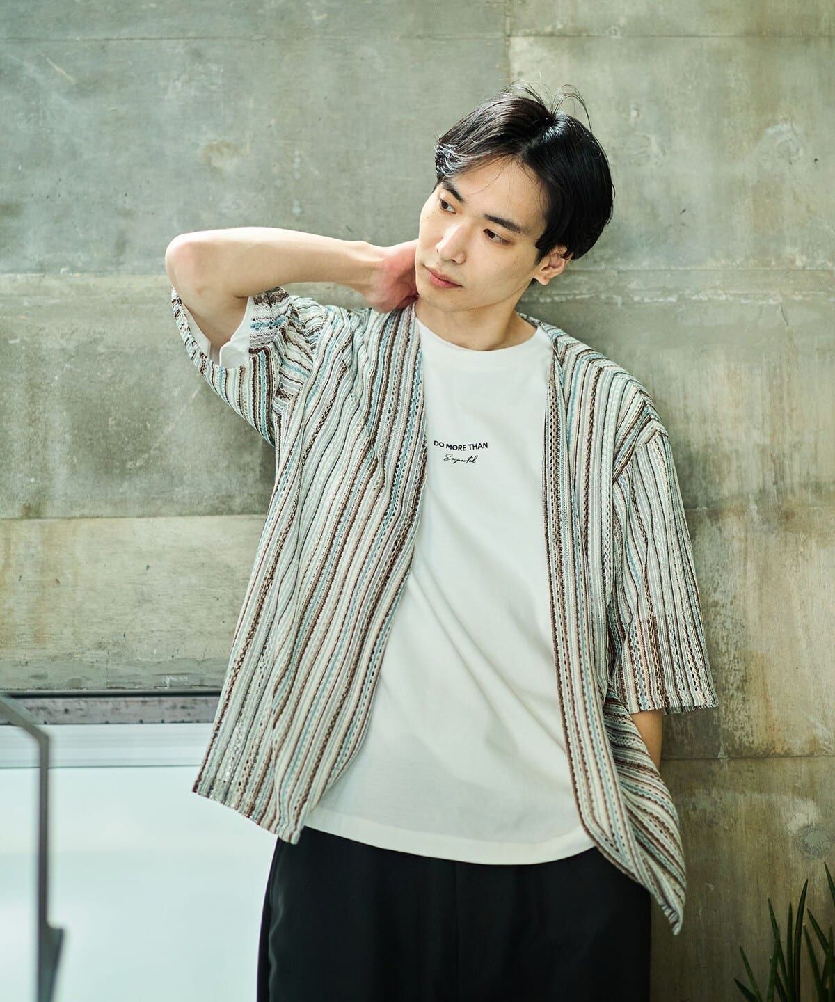 『 代購商品 』2025AW BEAMS HEART 多彩 針織 襯衫 外套 42-04-0343-639