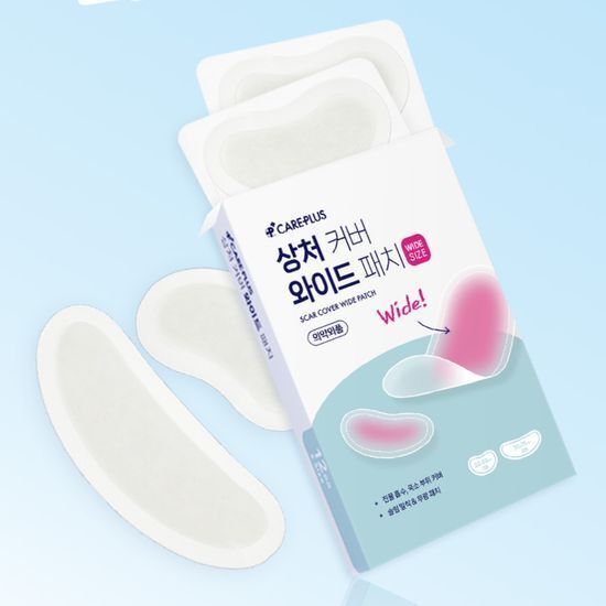 Olive Young Care Plus Scar Cover Wide Patch (12PCS)