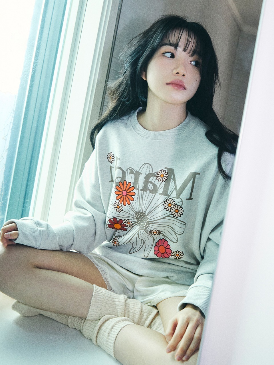 Mardi Mercredi SWEATSHIRT FLOWERMARDI BLOSSOM