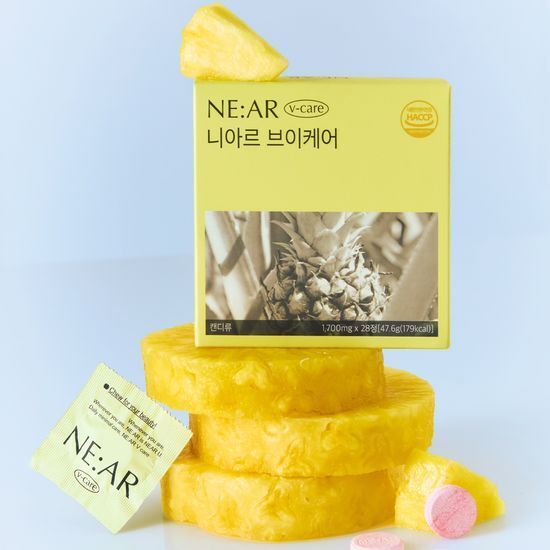 【 Sana推薦】NE:AR V-Care 菠蘿消水腫V面糖