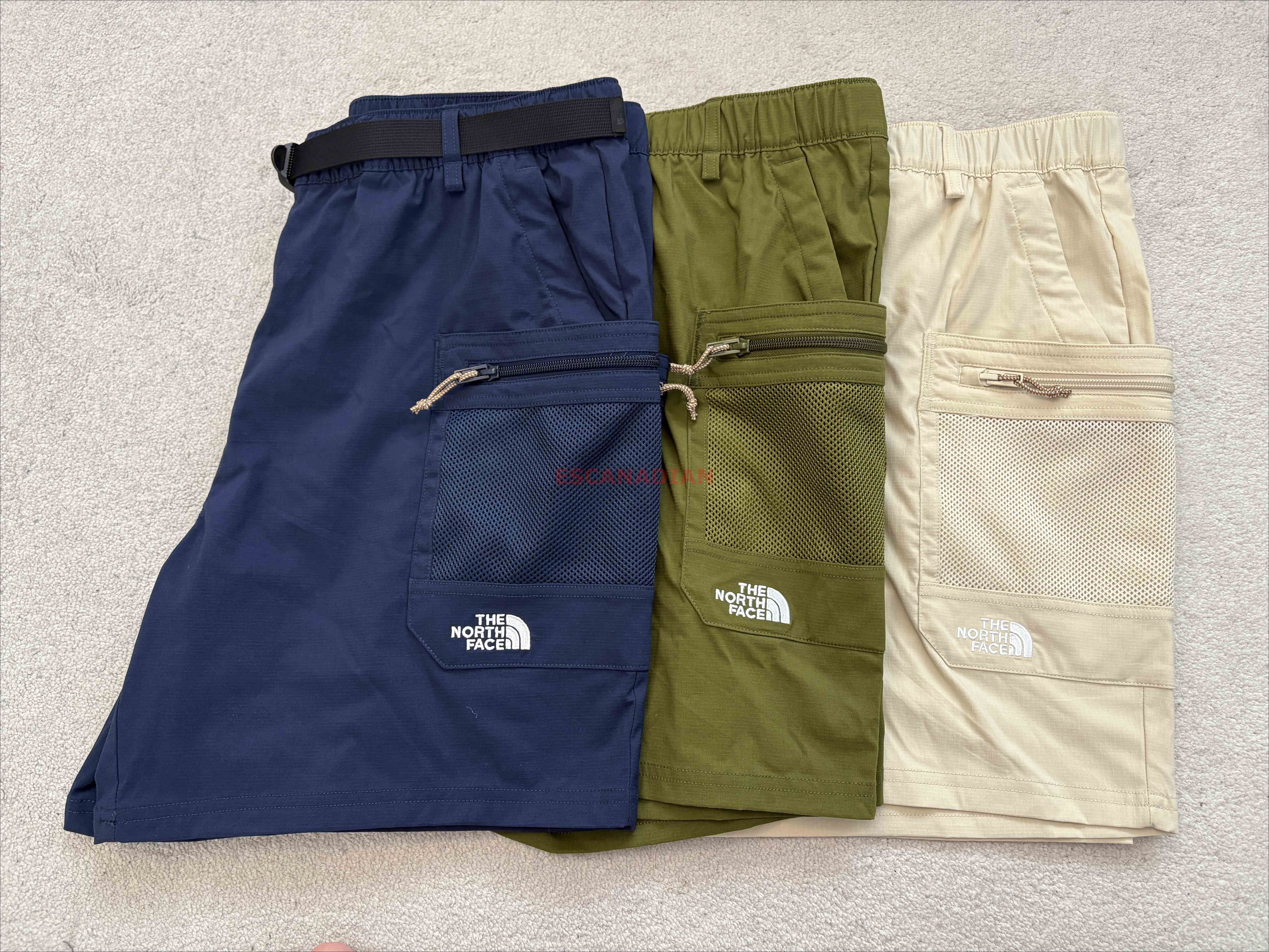 THE NORTH FACE 男大人 CLASS V 工裝口袋設計 CARGO 工作短褲 (3色) (附腰帶)