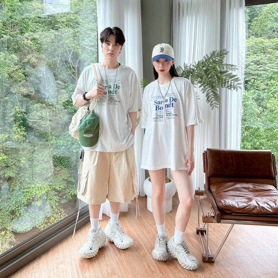 Sar a De Bo ndt 印花 短Tee (3colors)