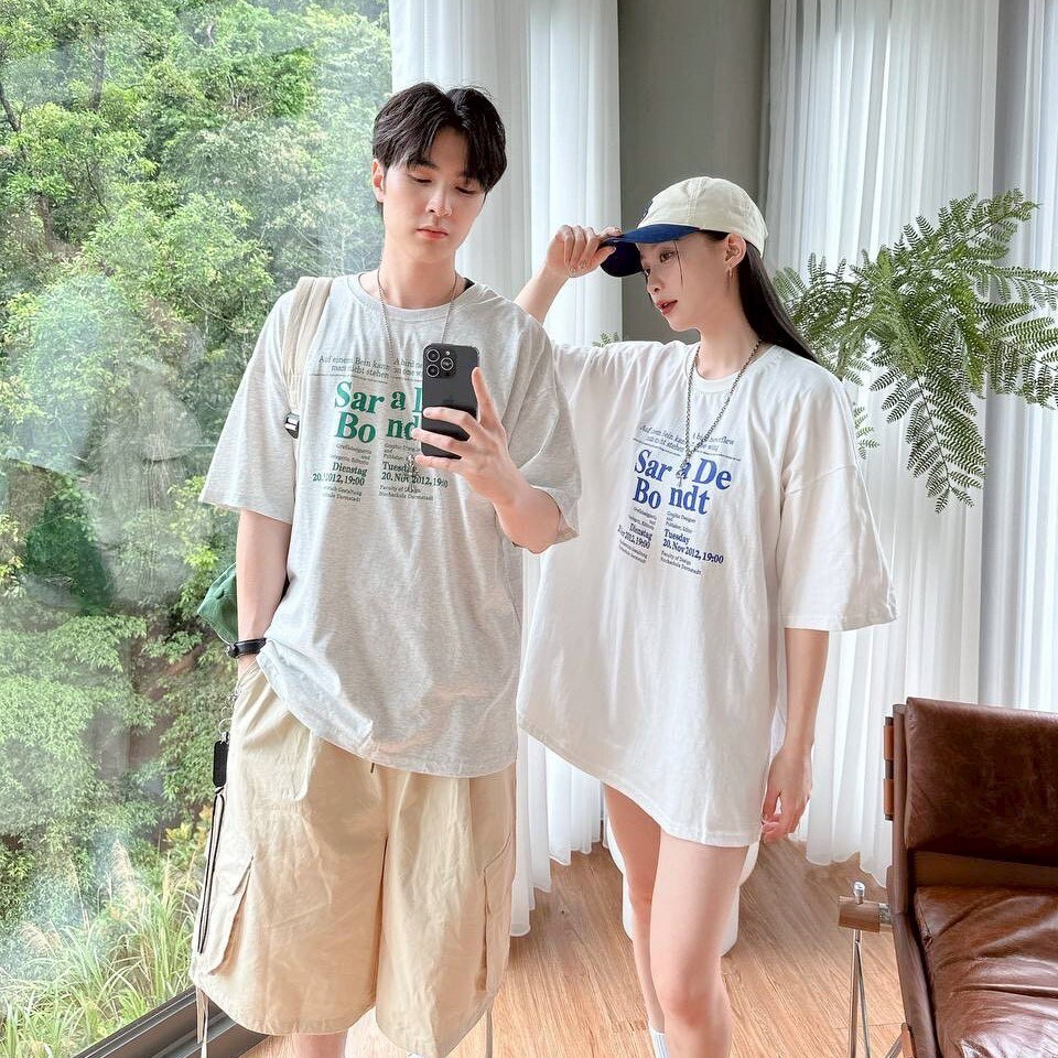 Sar a De Bo ndt 印花 短Tee (3colors)