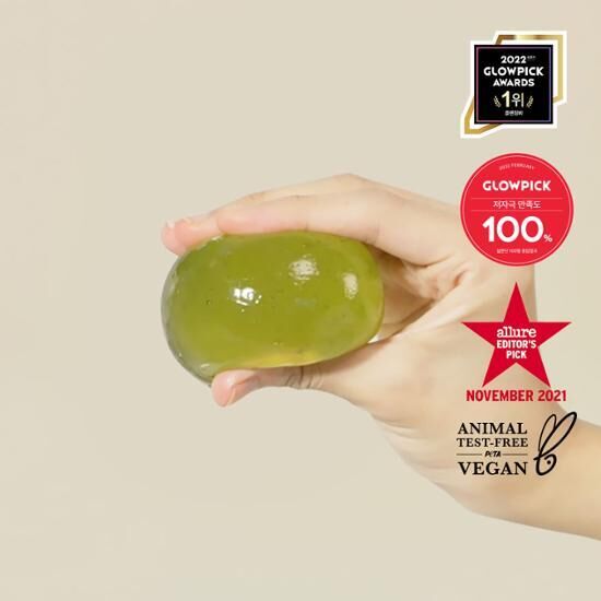 ONGREDIENTS 濟州綠茶潔面球