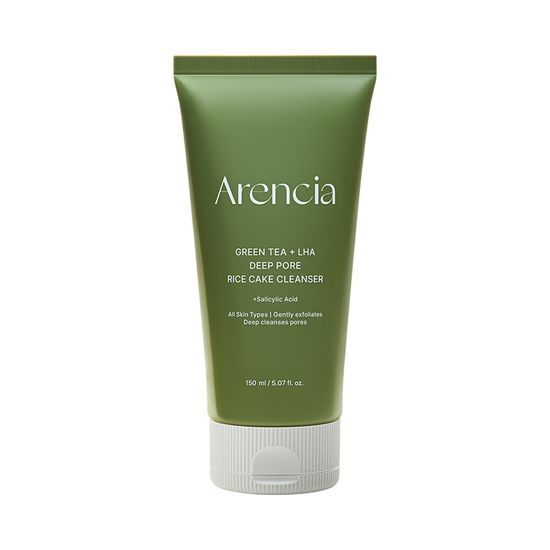 《現貨》Arencia Green Tea LHA Deep Pore Rice Cake Cleanser 150g