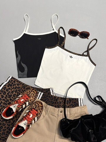 Adidas 黑焰滾邊背心